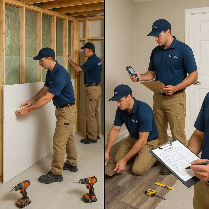 Repairs and Reconstruction process in Ellport, PA